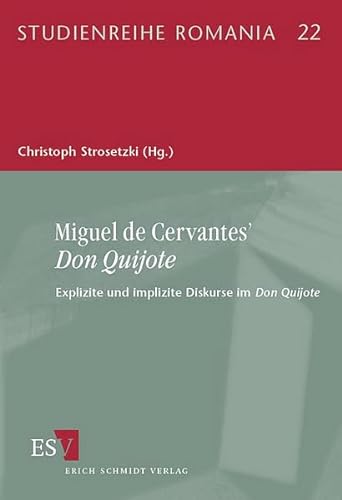 Miguel Cervantes "Don Quijote" von Erich Schmidt Verlag